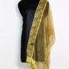 Ajarakh-printed-golden-silk-stole