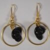 Black-and-golden-fashion-earrings