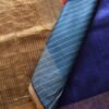 Blue-tussar-dupion-silk-saree