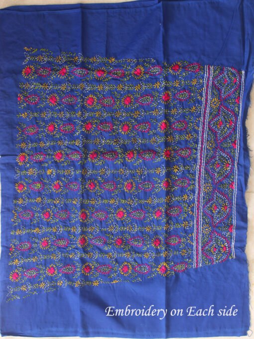 Cotton-Blue-fulkari-Bottom-fabric