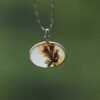 Fern-Pattern-dendritic-agate-pendant