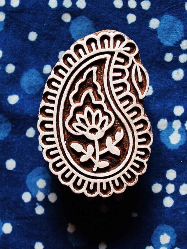 Floral paisley- Printing blocks