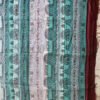 Green-and-coca-cola-red-madhubani-linen-sari