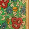 Green,-red-yellow-pen-kalamkari-silk-cotton-dupatta