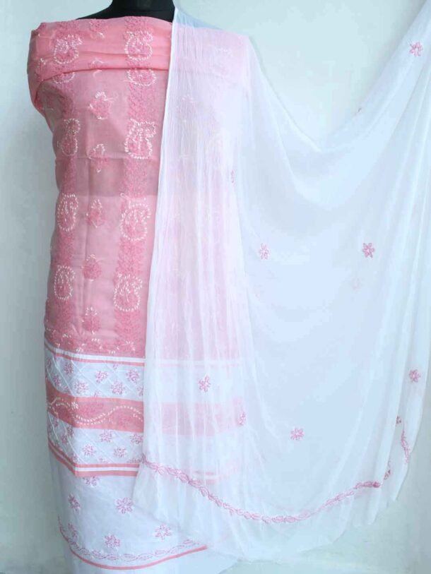 Light-Pink-and-white-chikankari-cotton-3pc-ladies-suit