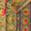 Light-brown-phulkari-cotton-pants-Shilphaat