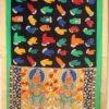 Mudra-pen-kalamkari-zari-border-cotton-dupatta-