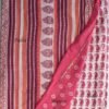 Off-white-and-reddish-pink-mul-cotton-block-printed-sari.Shilphaat