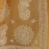 Pastel-orange-lucknow-chikankari-jorjet-sari