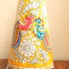 Peacock-on-yellow-handmade-living-room-lamp