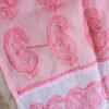 Pink-chikankari-handembroid-long-cotton-kurta