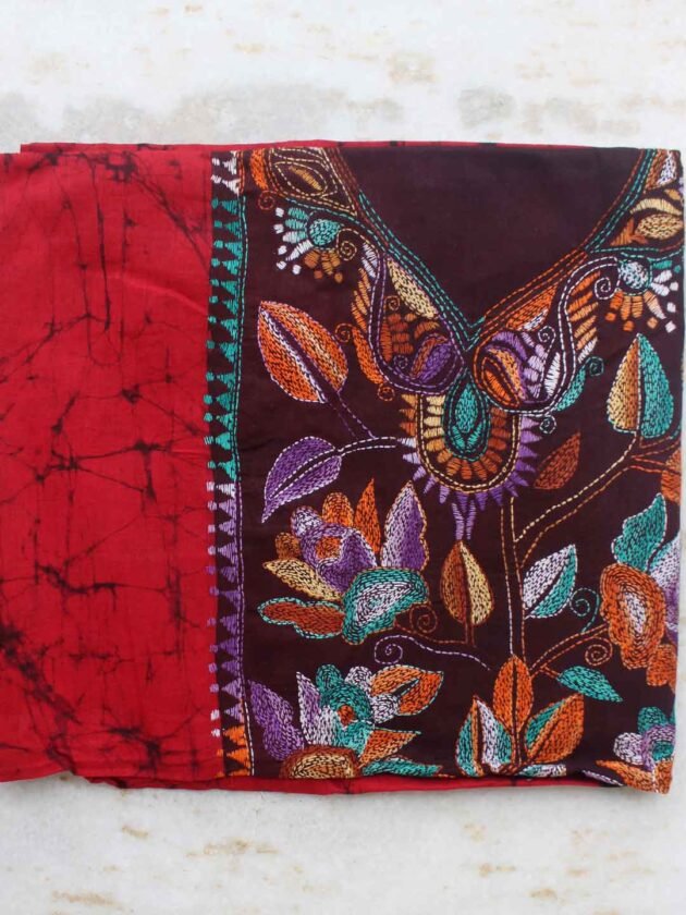 Red,-brown-batik-kanthawork-cotton-fabric