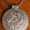 Round-Design-Sterling-silver-junk-necklace