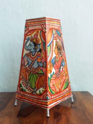 Saraswati-ganesha-handmade-rectangula-home-decorative-lamp