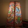 Saraswati-ganesha-tholu-bommalata-rectangular-lamp