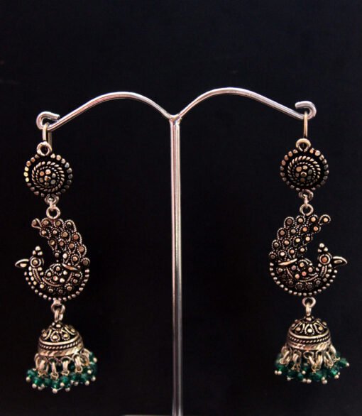 Silver-Chandelier earrings