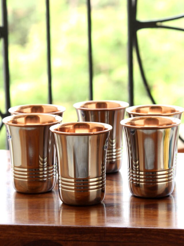 Steel-copper-tumbler