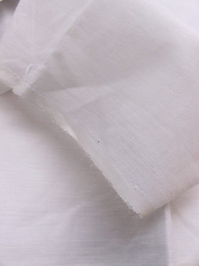 White-linen-fabric