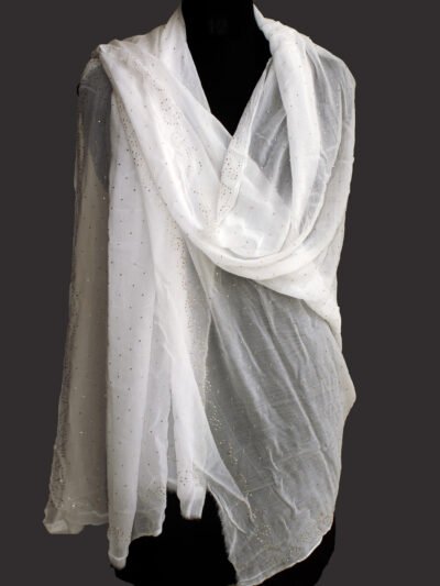 White-mukesh-embroidery-georgette-dupatta