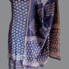 bagru-block-printed-white-and-indigo-blue-chanderi-dress-material.Shilphaat