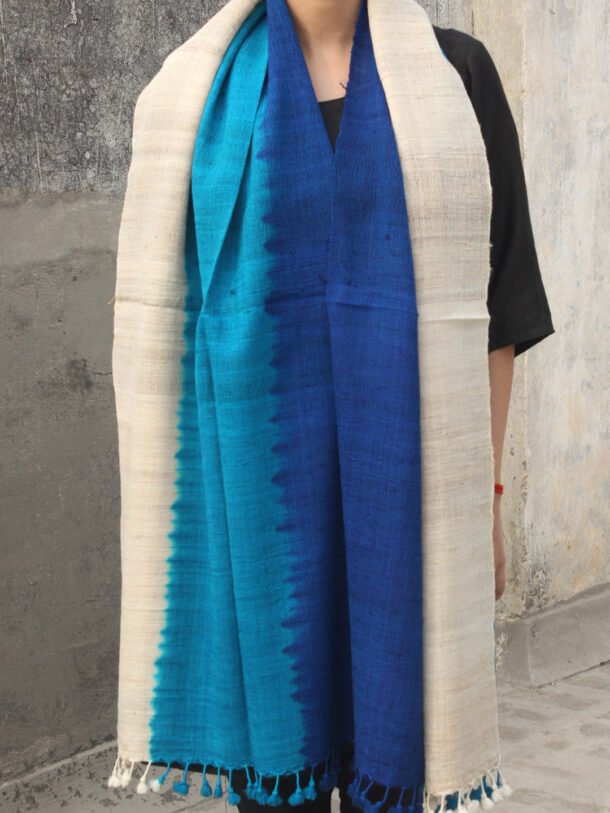 blue-and-beige-white-wool-silk-scarf