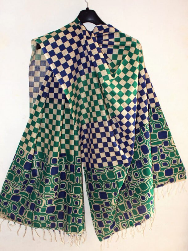 blue-and-green-sreen-printed-bhagalpuri-cotton-dupatta