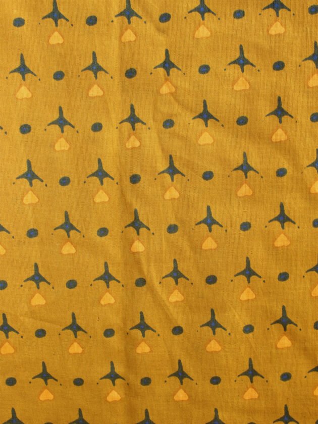 brown-yellow-block-print-cotton-running-material