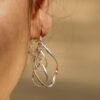 drop-shape-trendy-silver-earrings