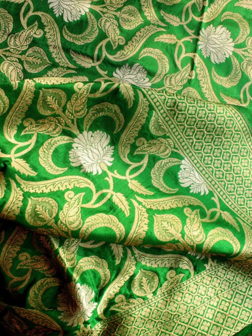 green-katan-silk-banarasi-dupatta