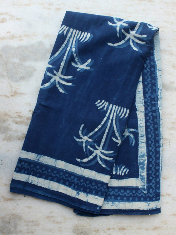indigo-block-printed-cotton-sari