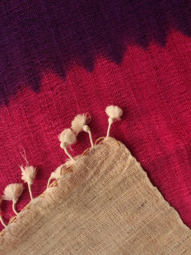 magenta,-purple-and-beige-silk-wool-stole