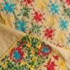 multicolou-phulkari-on-beige-brown-pant-fabric