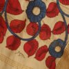 multicolour-leaves-handpainted-kalamkari-cotton-scarf