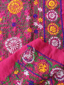 multicolour-phulkari-embroidered-pink-cotton-salwar
