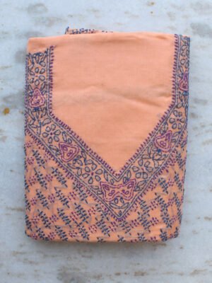 peach-chikankari-cotton-dress-material