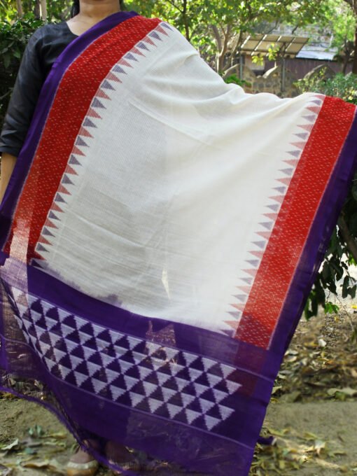 purple-and-red-off-white-missing-thread-ikat-dupatta