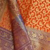 purple-border,-orange-banarasi-duppata