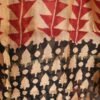 red-and-black-block-printed-chanderi-dupatta-Shilphaat