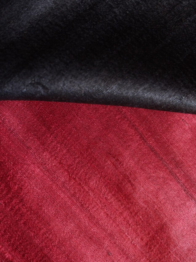 red-and-black-madubani-tussar-shilphaat