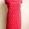 red-mercerized-cotton-ikat-unstitched-kurta-fabric