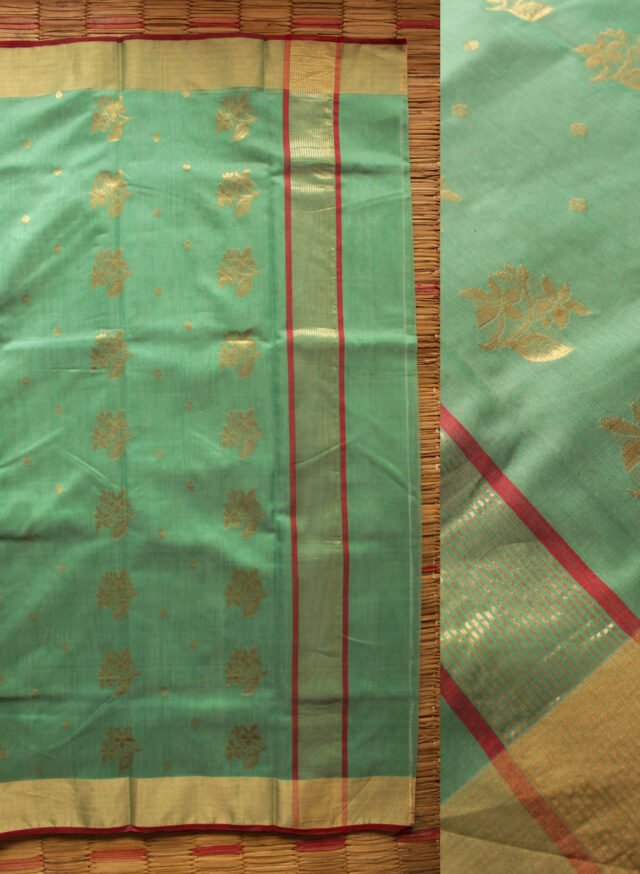 sea-green-chanderi-saree-palla