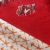 warli-art-on-red-bhagalpuri-saree-close-look