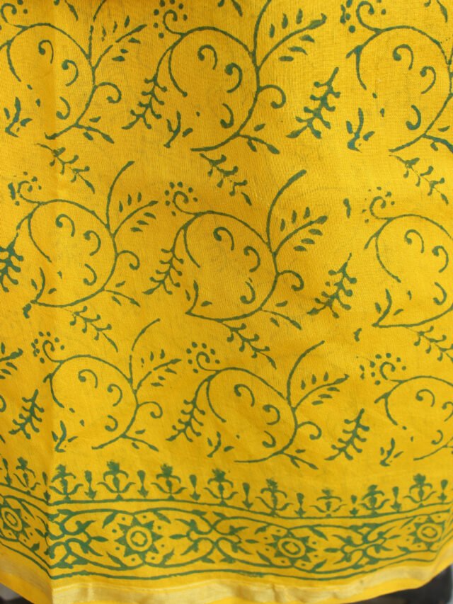 yellow-and-green-block-print-chanderi-bottom