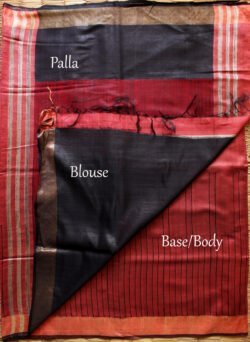 zari-border-red-and-black-bhagalpuri-silk-cotton-handloom-saree