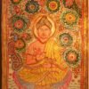 Gautum-buddha-traditional-leather-painting