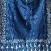 Indigo-dabu-printed-silk-cotton-salwar-suit-dupatta-set