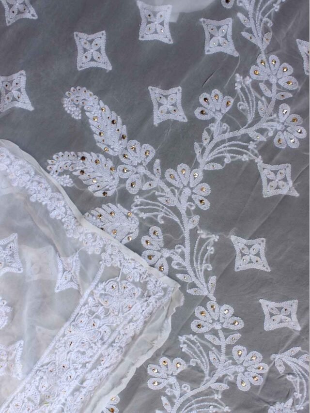 White-mukesh-chikankati-embroidery-saree