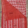 Orange-red-block-print-silk-cotton-saree