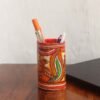 Tholu-bommalata-peacocks-pen-holder