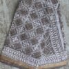 Dabu-printed-brown-grey-kota-cotton-saree